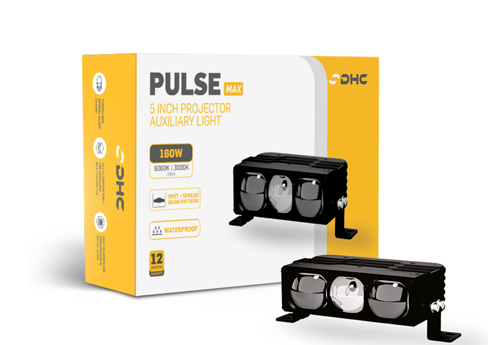 Pulse Max 5 Inch Projector Auxiliary Light